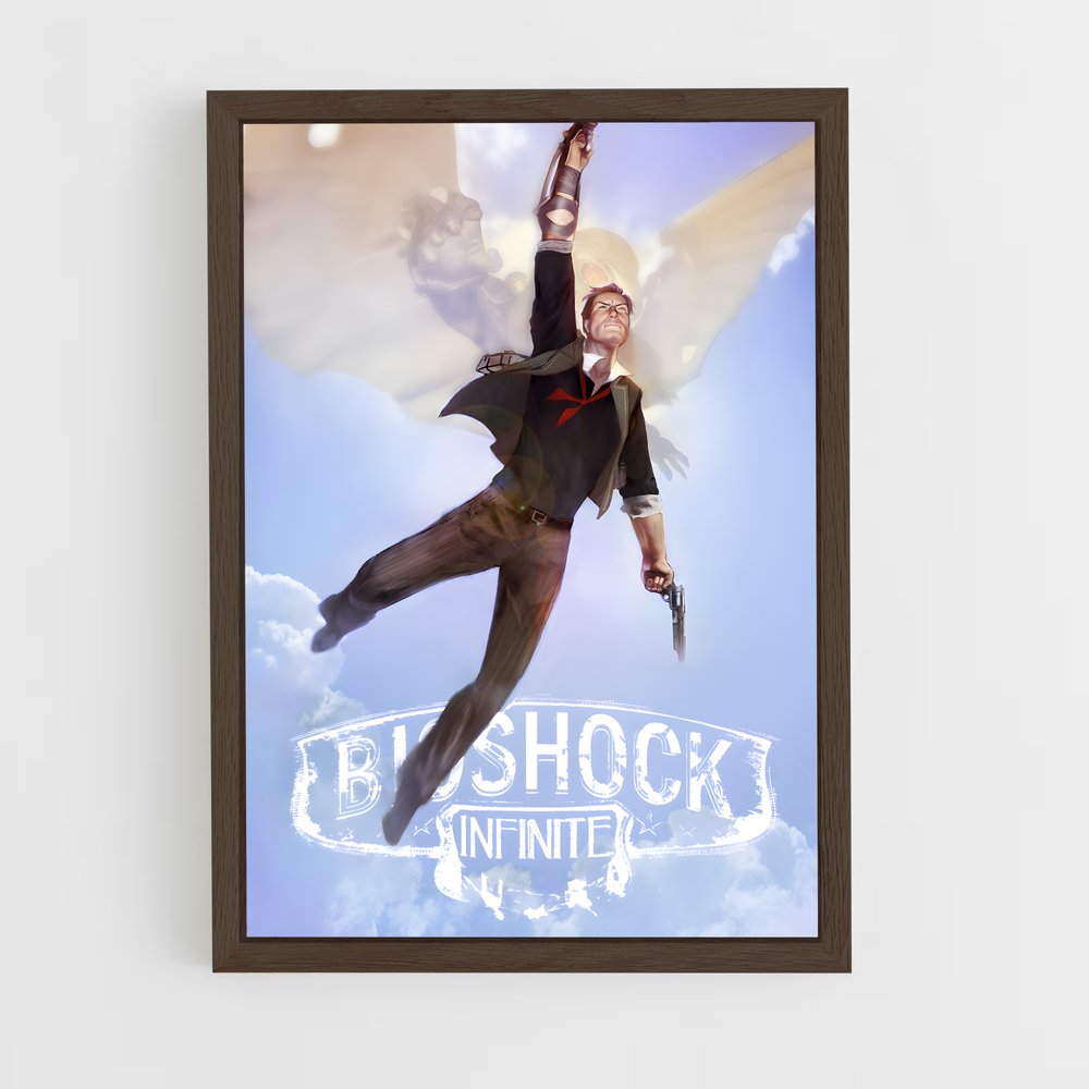 Poster L'Ascension de Booker – affiche Bioshock (vue 5)